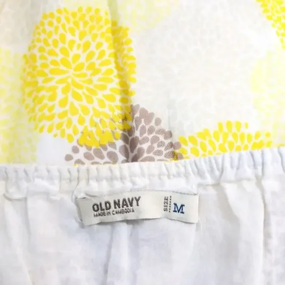 Babydoll ruffled empire summer dress Old Navy M - Picture 6 of 8